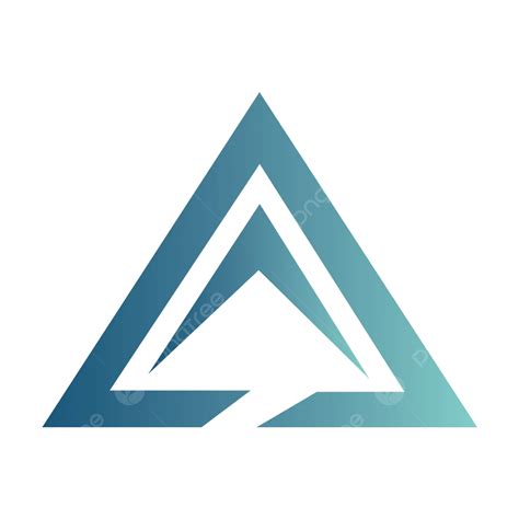 Plantilla De Diseño De Logotipo De Triángulo Vectorial Abstracto Png