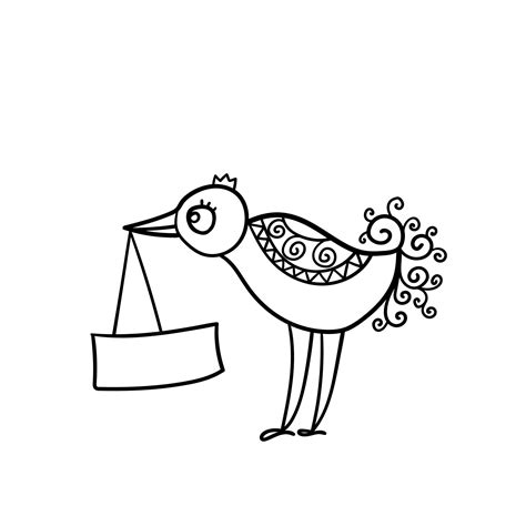 Premium Vector Illustration Of Funny Cartoon Bird