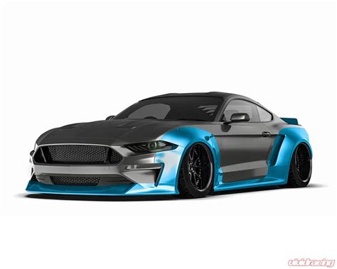 S550 2018 Abs Clinched Flares Widbody Kit Ford Mustang Models 2018