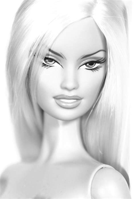 7386 Doll Photos Black And White Fashion Dolls Barbie Logo
