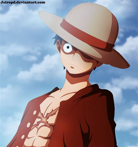 Luffy Serious Look Luffy Manga Anime One Piece Hottest Anime Characters