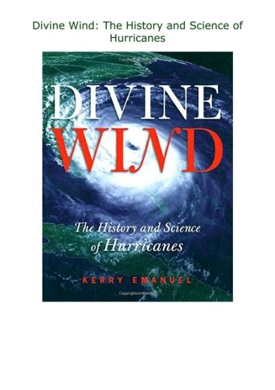 Download Divine Wind The History And Science Of Hurricanes