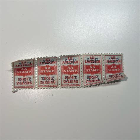 Profit Sharing Stamp