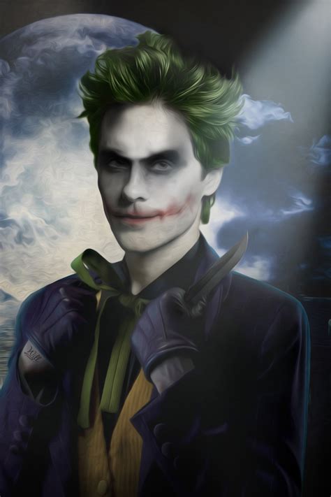 Jared Leto Joker By Vessling On Deviantart