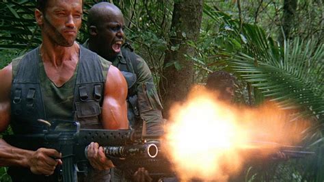 What it is doing in the jungle is never explained. Predator Contact Scene - Shooting Jungle - Predator (1987 ...