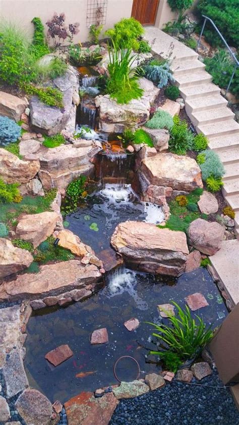 Stunning Backyard Ponds Ideas With Waterfalls Ponds Backyard