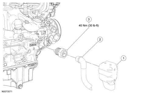 Ford Taurus Service Manual Removal And Installation Engine Cooling