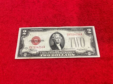 1928 1928d Two Dollar Bill • Two Dollar 2 • Clean Average Note
