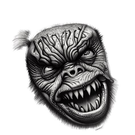 Jizz Head Pus Monster Graphic · Creative Fabrica