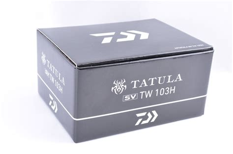 Daiwa 20 Tatula SV TW 103H Right Handle Baitcast Reel From Japan