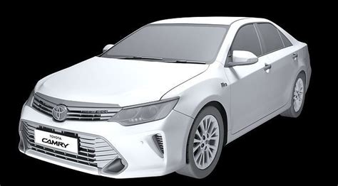 Toyota Camry 3d Model Cgtrader