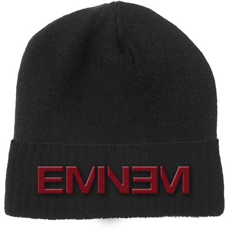 Eminem Logo Beanie 428061 Rockabilia Merch Store