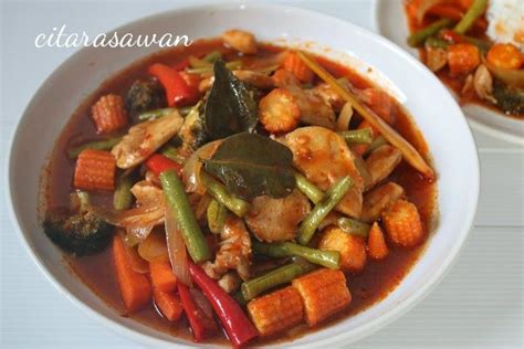 Kemudian masukan cili kisar dan. Ayam Paprik Ala Thai ~ Recipes | Indian food recipes ...