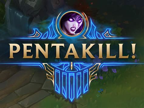 Pentakill By Zachary Roberson For Riot Games On Dribbble