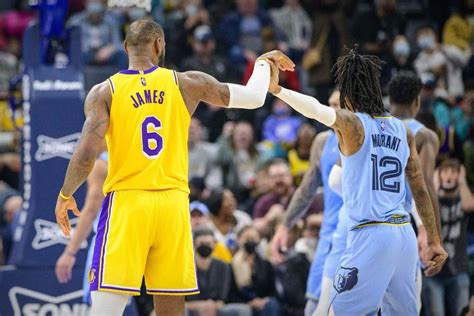 Ja Morant Leads Grizzlies Comeback Win Over Lakers Gma News Online