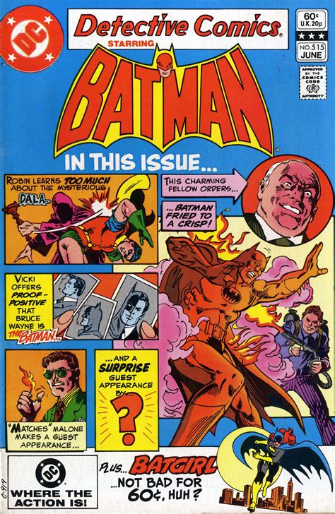 Detective Comics Vol 1 515 Dc Database Fandom