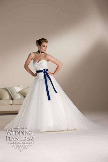 Wedding Dresses With A Blue Ribbon Wedding Plan Ideas