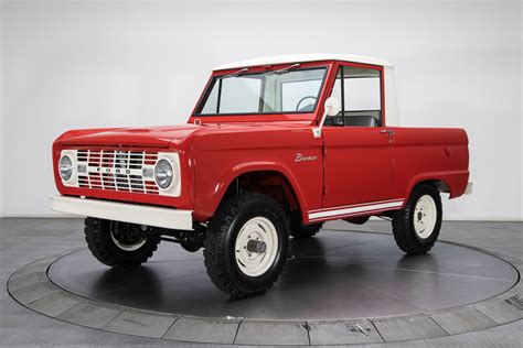 This Restored 1966 Ford Bronco Pickup Is One Sweet U14 With Very Low