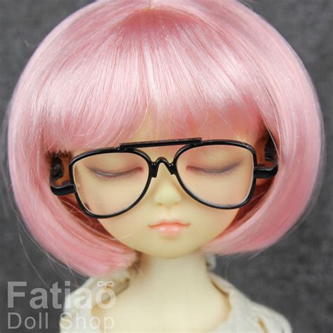 New Fashion Dolls Round Frame Glasses Fit 14 Bjd Msd Mini Etsy