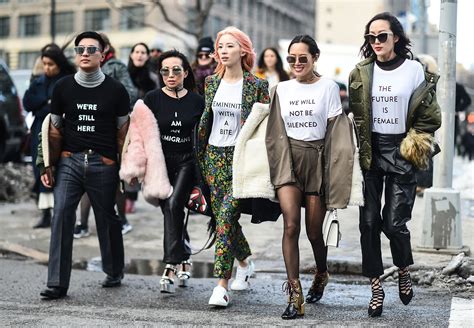 Fashion Week S Most Showstopping Feminist Moments Allure