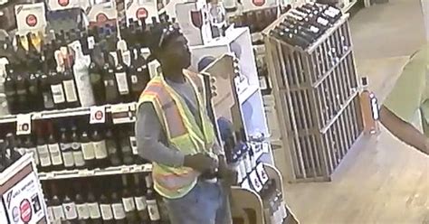 Serial Shoplifter Caught On Tape Stuffing Wine Bottles Down Pants Cbs Colorado