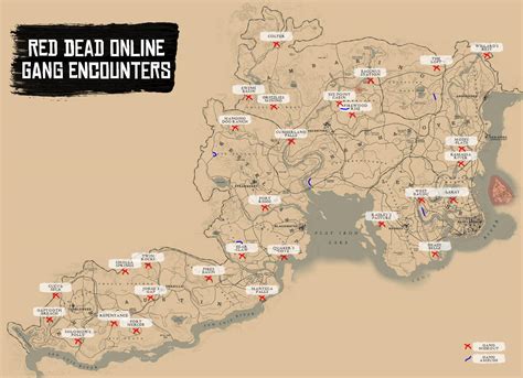 Red Dead Redemption 2 World Map Map