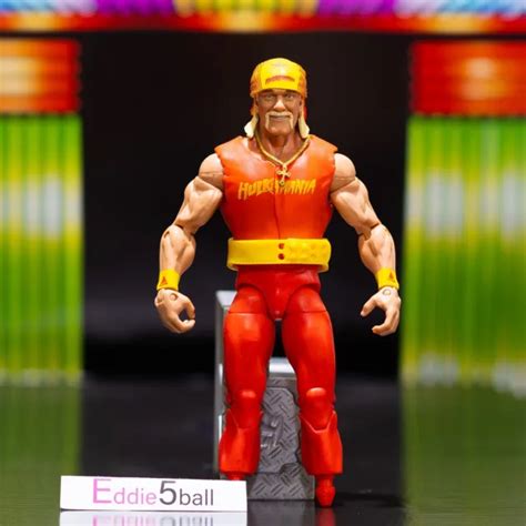 WWE ELITE HULK Hogan Hall Of Fame Mattel Action Figure Wrestlemania IX