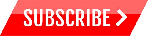 Free Sleek Red Youtube Subscribe Button By Alfredocreates