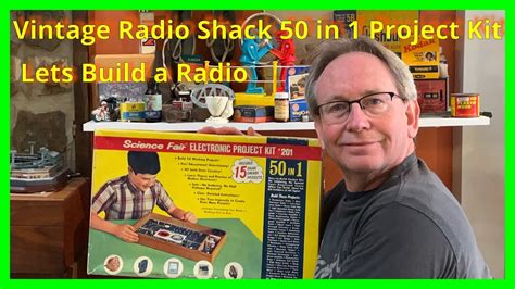 Radio Shack Vintage 50 In 1 Project Kit Lets Build A Two Transistor