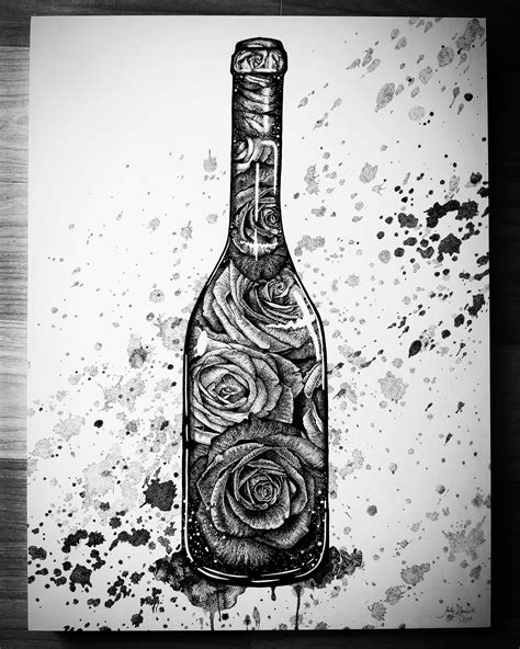 Bottle Drawings Carinewbi