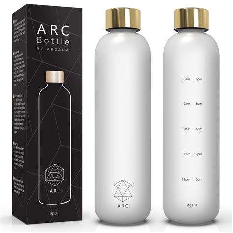 Buy Arcana Arc Water Bottle With Time Marker Motivational Water