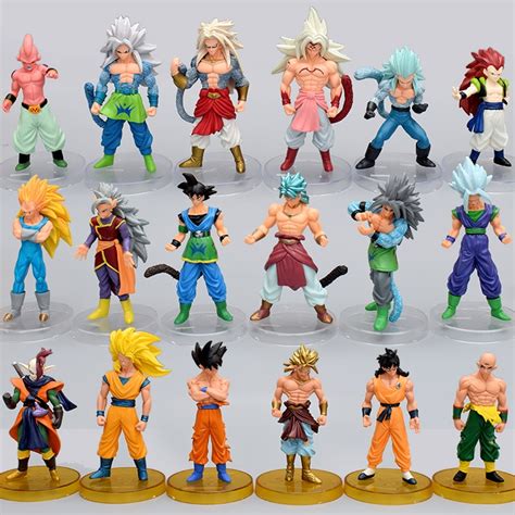 Buy 6pcslot Dragon Ball Z Action Figure Toys Collection Anime Doll Dragon Ball
