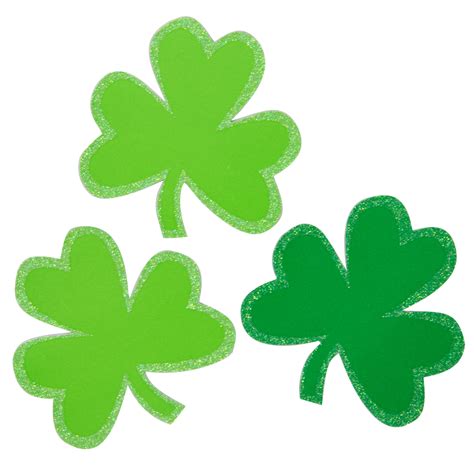 St Patricks Day Shamrock Decoration Window Clings Decal Green Color For School Home Pa Patricks