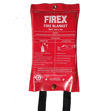Fire Blanket 1mtr X 1mtr Fire Blanket Workplace Safety Wa Safety