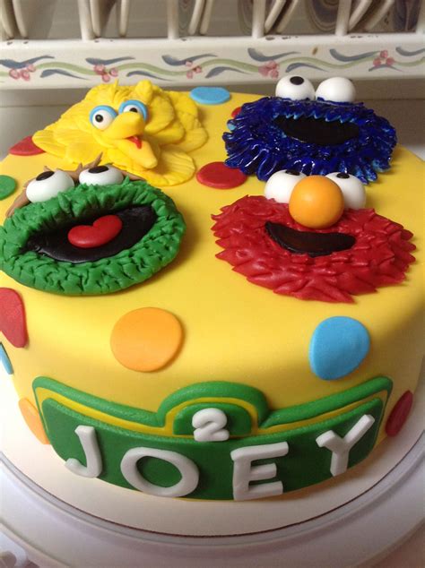 Sesame Street Cake Sesame Street Cake Cake Birthday Party