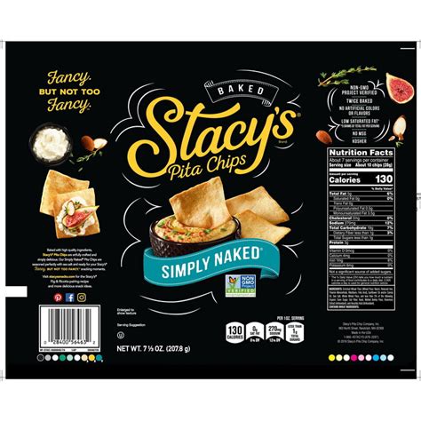 Price Case Stacy S Simply Naked Sea Salt Pita Chips Ounce Bag Walmart Com