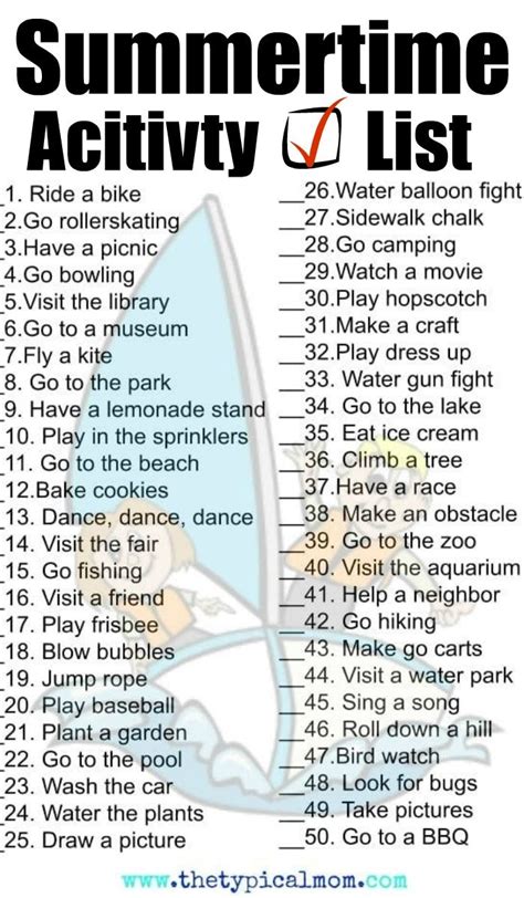 301 Free And Cheap Things To Do This Summer Summer Activities For