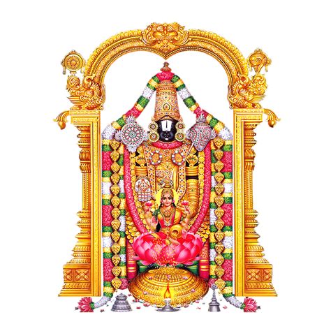Full Hd Lord Venkateswara With Lakshmi Hd Images Venkateswara Temple