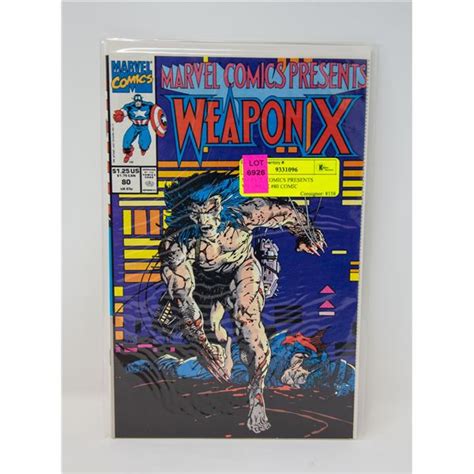 Marvel Comics Presents Weapon X 80 Comic