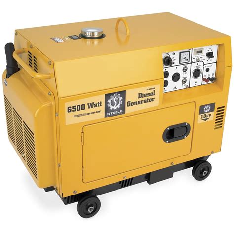 Diesel Powered Steel® Products 6500 Watt Generator 156664