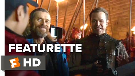 The Great Wall Featurette Shooting In China 2017 Matt Damon Movie Youtube