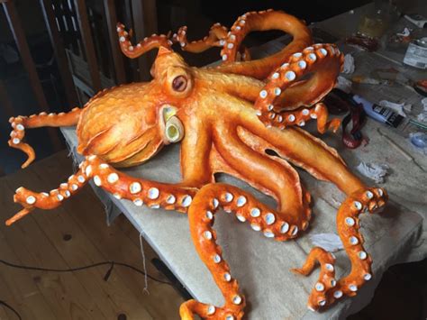 Lifelike Paper Mache Octopus Complete Tutorial • Ultimate Paper Mache