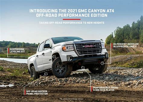 2021 Gmc Canyon At4 Off Road Performance Edition Specs And Features
