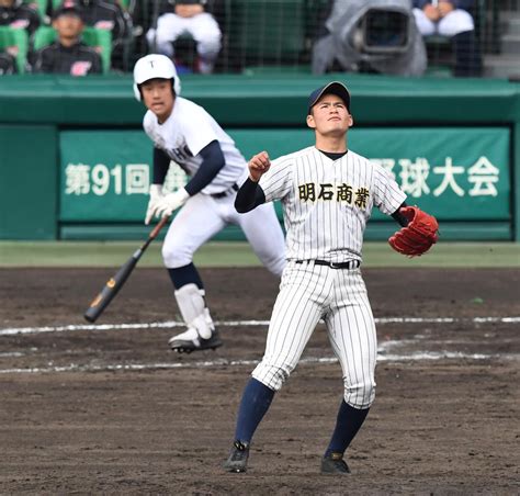 The site owner hides the web page description. 【選抜高校野球】明石商の中森、一球に泣く - 産経ニュース
