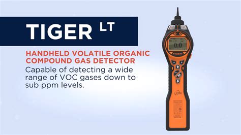Tiger Lt Handheld Voc Gas Detector Ion Science Uk