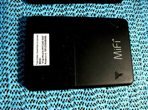 Virgin Mobile Novatel Mifi 2200 Wi Fi Intelligent 3g Mobile Hotspot