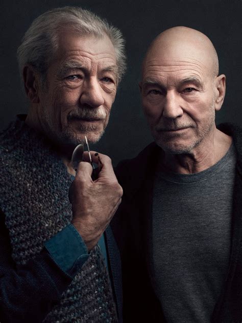 Bitchy | patrick stewart & ian mckellen got to sit on santa's lap links. The North East Theatre Guide: News: No Man's Land at ...