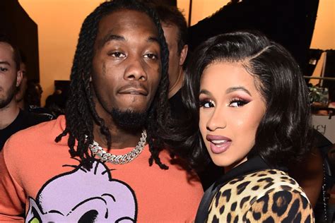 Cardi B Seen Kissing Offset During Birthday Party