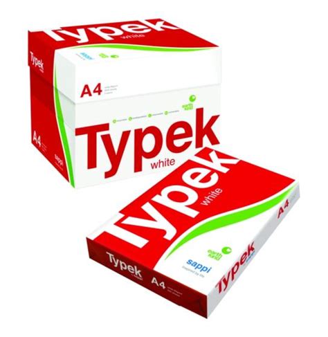 Typek 80gsm A4 White Office Copy Multipurpose Printer Copier Paperid