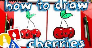 How To Draw Funny Cherries - Replay Live Draw Along!